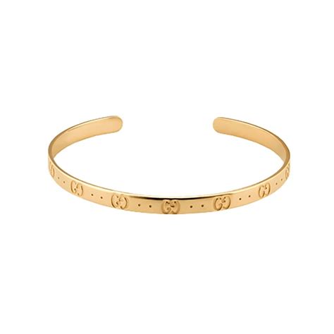 Gucci Icon 18ct Yellow Gold Bangle YBA809255001017